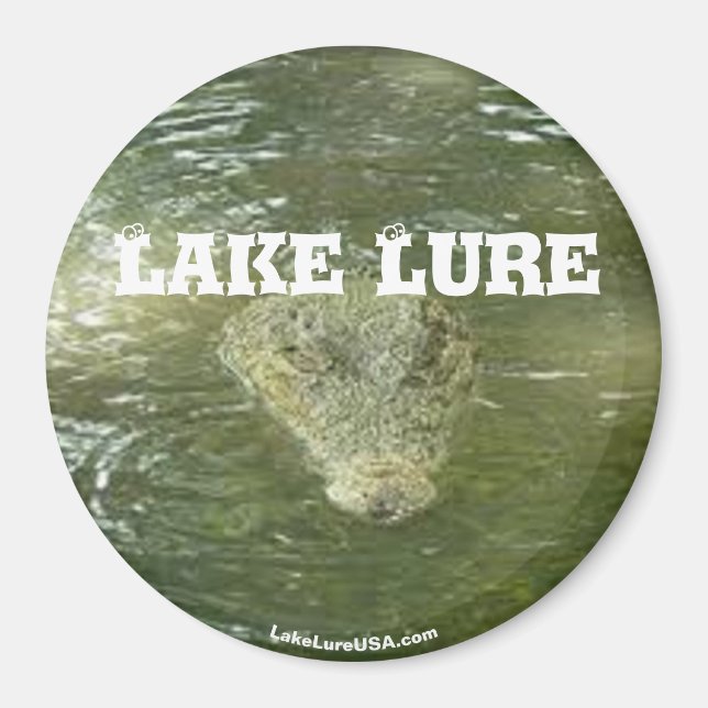 lake lure alligator magnet (Front)