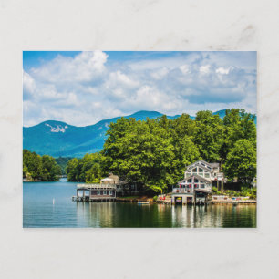 Lake Lure in North Carolina Postcard