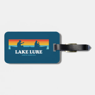 Lake Lure North Carolina Canoe Luggage Tag