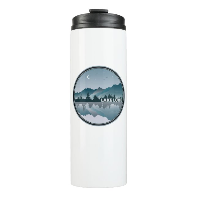Lake Lure North Carolina Reflection Thermal Tumbler (Front)