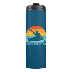 Lake Mackintosh North Carolina Kayak Thermal Tumbler