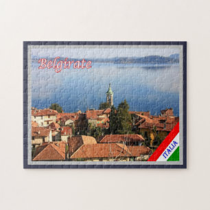 Lake Maggiore – Belgrate – Panorama - Jigsaw Puzzle