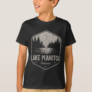 Lake Manitou Indiana Outdoors Vintage T-Shirt