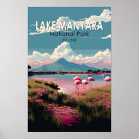 Lake Manyara National Park Tanzania Travel Vintage