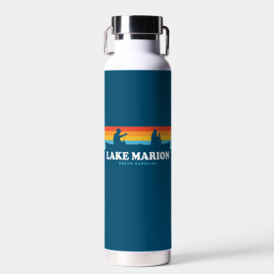 Lake Marion South Carolina Canoe Water Bottle