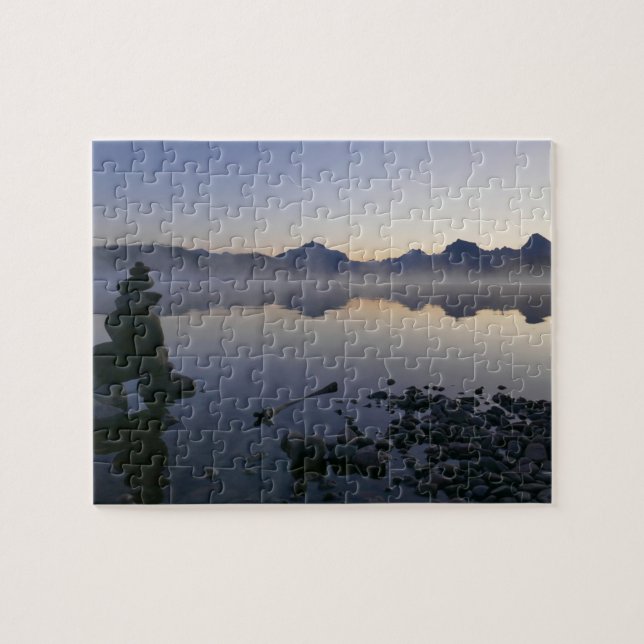 Lake McDonald at Sunrise I Jigsaw Puzzle (Horizontal)