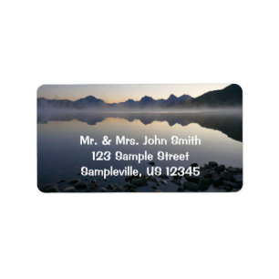 Lake McDonald at Sunrise II Label