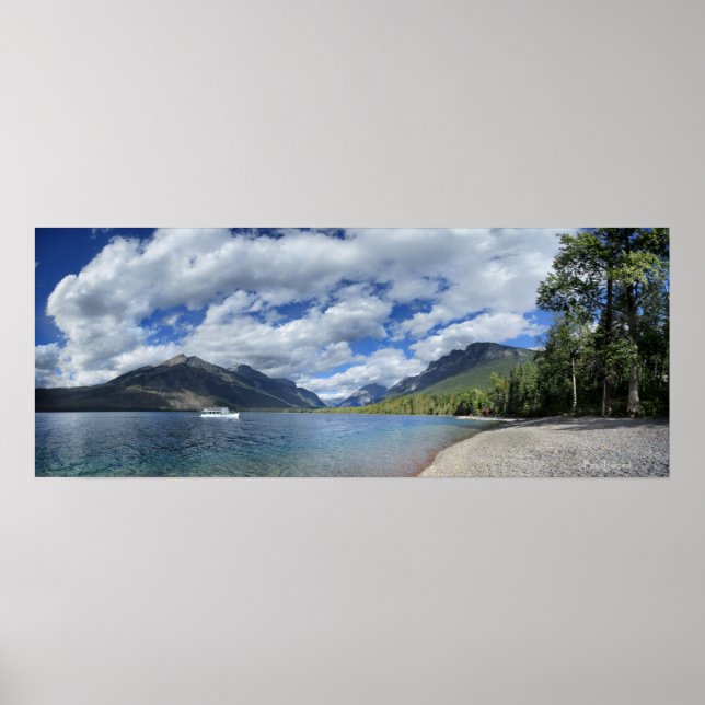 Lake McDonald - Glacier National Park Poster (Front)