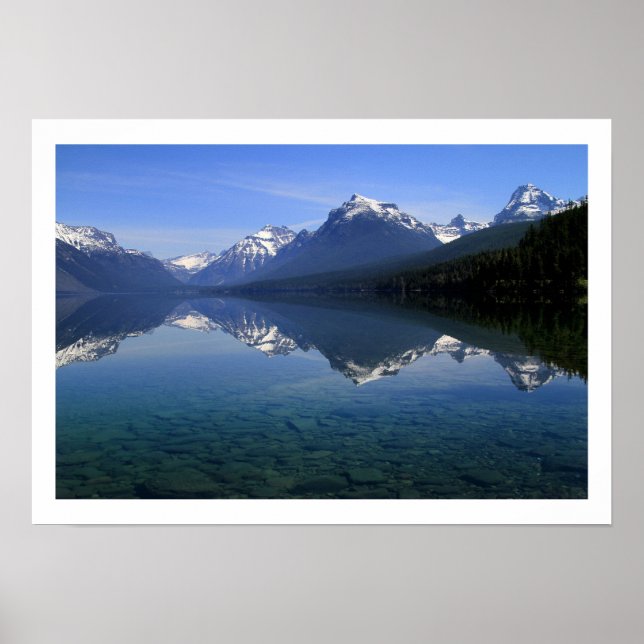 Lake McDonald Glacier National Park Poster (Front)