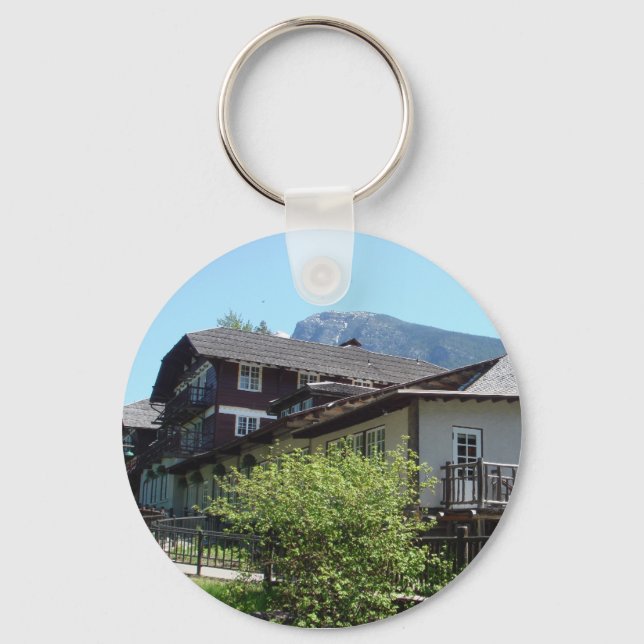 Lake McDonald Lodge Key Ring (Front)