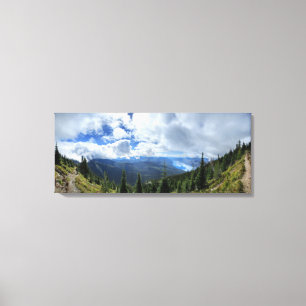 Lake McDonald Mt Brown - Glacier National Park Canvas Print
