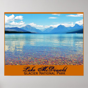 Lake McDonald Poster