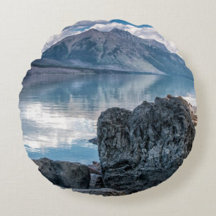 Lake McDonald Round Cushion