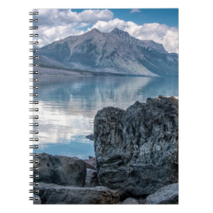 Lake McDonald Spiral Notebook