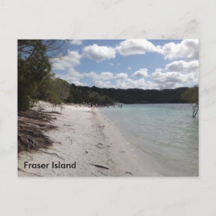 Lake McKenzie, Fraser Island, Queensland Australia Postcard