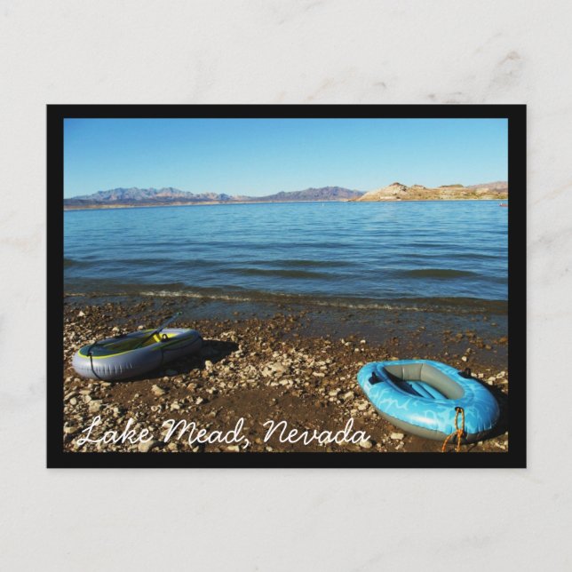 Lake Mead, Nevada Postcard (Front)