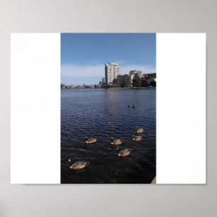 Lake Merritt Photo by Ahsek Novel Poster