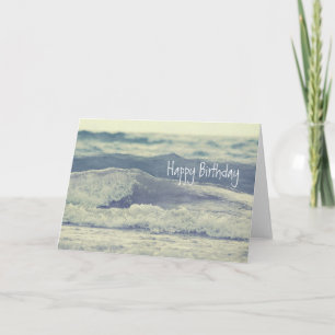 Lake Michigan Great Lakes Tidal Wave Card