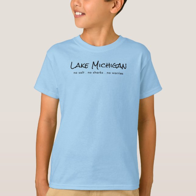Lake Michigan - humour T-Shirt (Front)