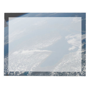Lake Michigan, Lake Huron And State Of Michigan. Notepad