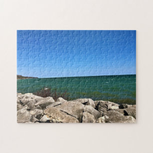 Lake Michigan, Port Washington, WI Jigsaw Puzzle