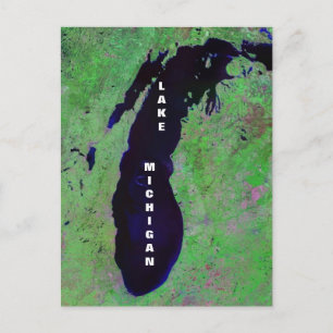 Lake Michigan Postcard