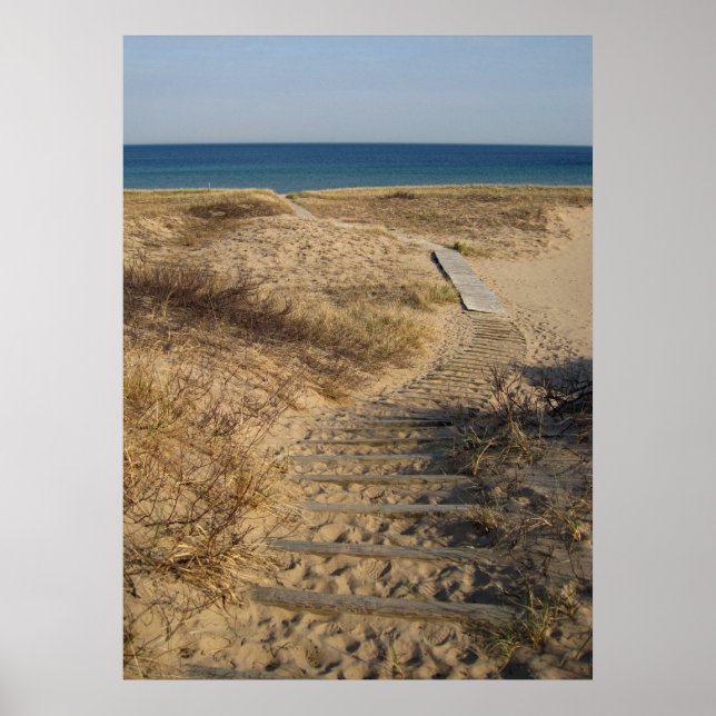 Lake Michigan Poster (Front)