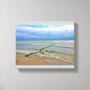 Lake Michigan, Sheboygan, Wisconsin Canvas Print