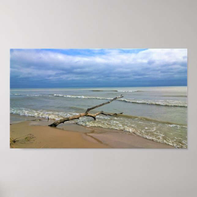 Lake Michigan, Sheboygan, Wisconsin Poster (Front)