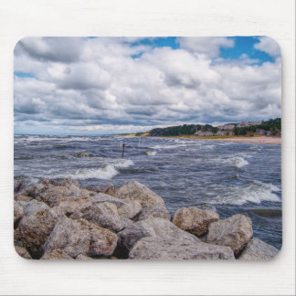 Lake Michigan Shoreline Mouse Pad