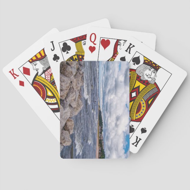 Lake Michigan Shoreline Playing Cards (Back)