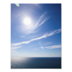 Lake Michigan Sunny Day Photo Print