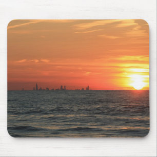 Lake Michigan Sunset 1 Mouse Pad