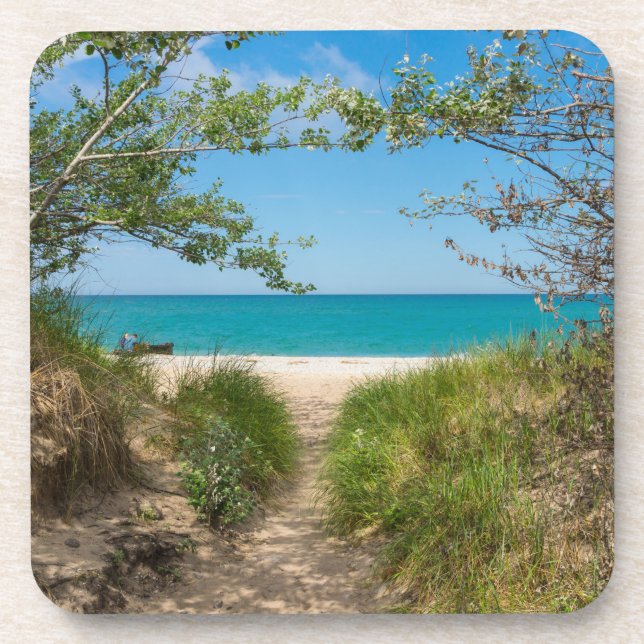 Lake Michigan Tranquillity Coaster (Front)