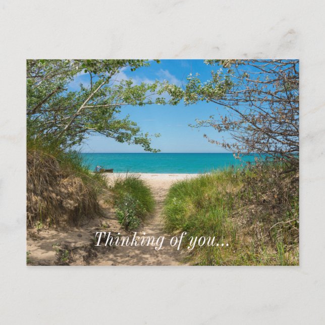 Lake Michigan Tranquillity Postcard (Front)