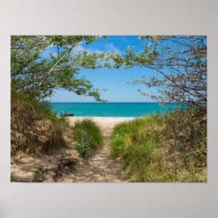 Lake Michigan Tranquillity Poster