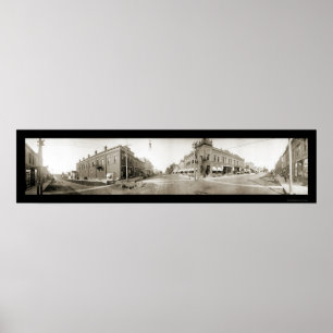 Lake Mills, IA Photo 1908 Poster