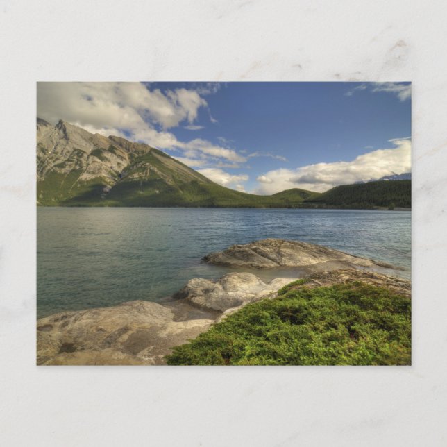 Lake Minnewanka Postcard (Front)