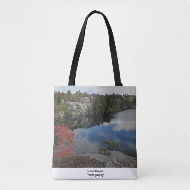 Lake Minnewaska Tote Bag (Front)