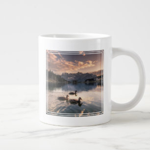Lake Misurina Dolomites, Italy Large Coffee Mug