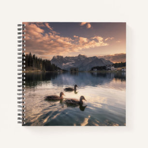 Lake Misurina Dolomites, Italy Notebook