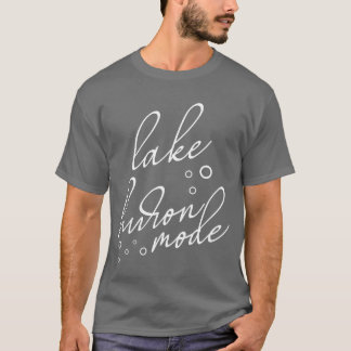 Lake Mode Camping Nature Outrs Lake Huron vintage T-Shirt