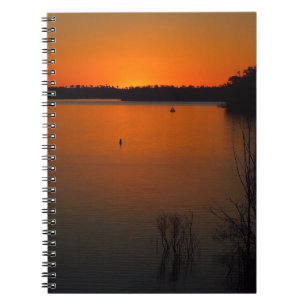 Lake Monduran sunset notebook
