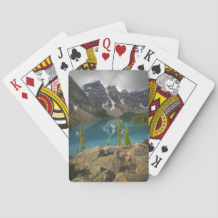 Lake Moraine Canadian Rockies Playing Cards
