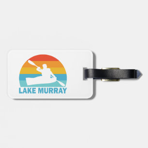 Lake Murray South Carolina Kayak Luggage Tag