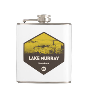 Lake Murray State Park Oklahoma Hip Flask