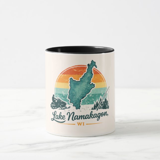  Lake Namakagon, WI  Mug (Center)