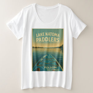 Lake Natoma Paddlers T-Shirt Plus Size T-Shirt