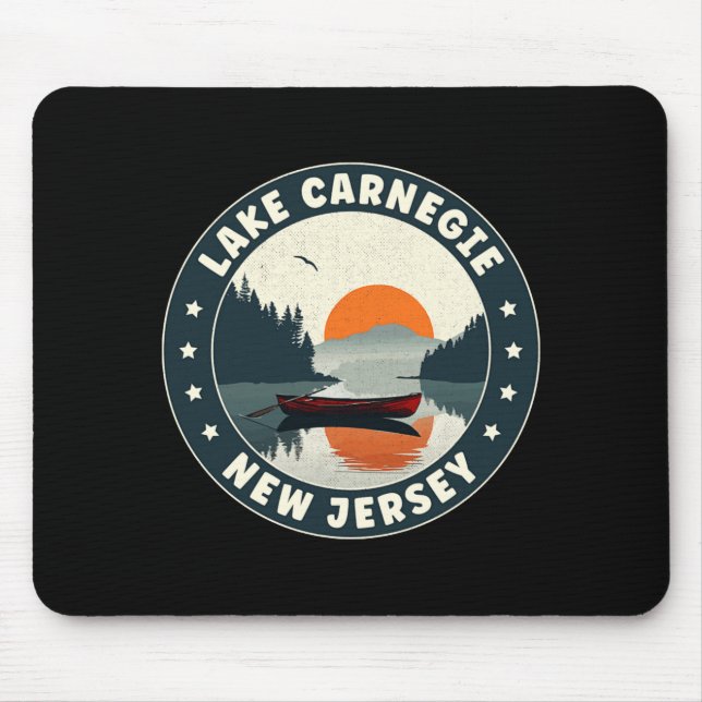 Lake Negie New Jersey Sunset T Shirt  Mouse Pad (Front)