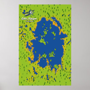 Lake Nipigon Poster